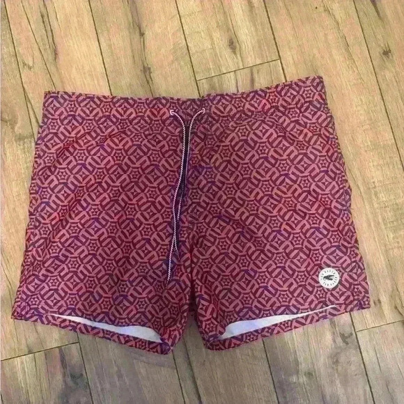 Ted Baker Geometric Swim Trunks - Picture 1 of 4